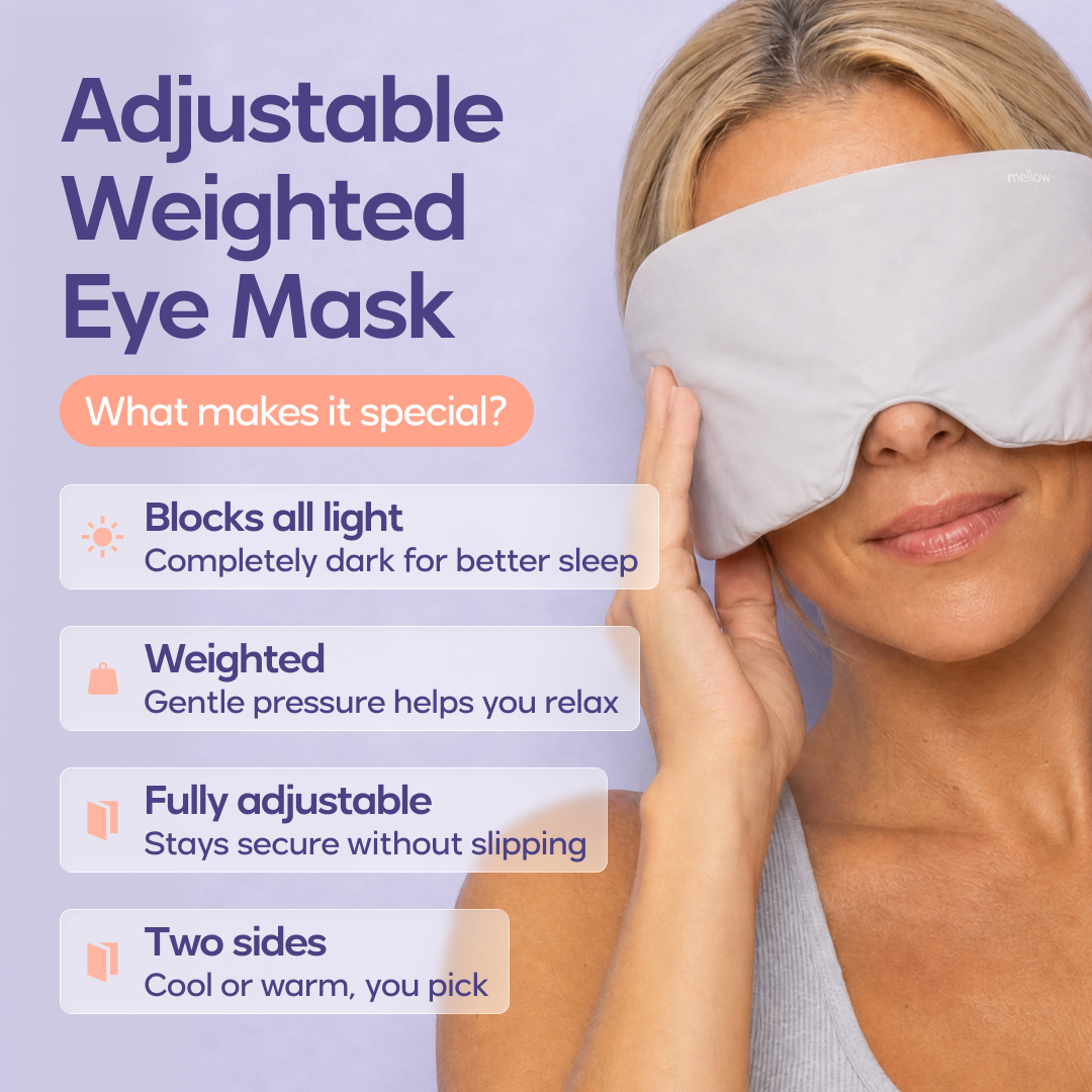 Adjustable Weighted Eye Mask